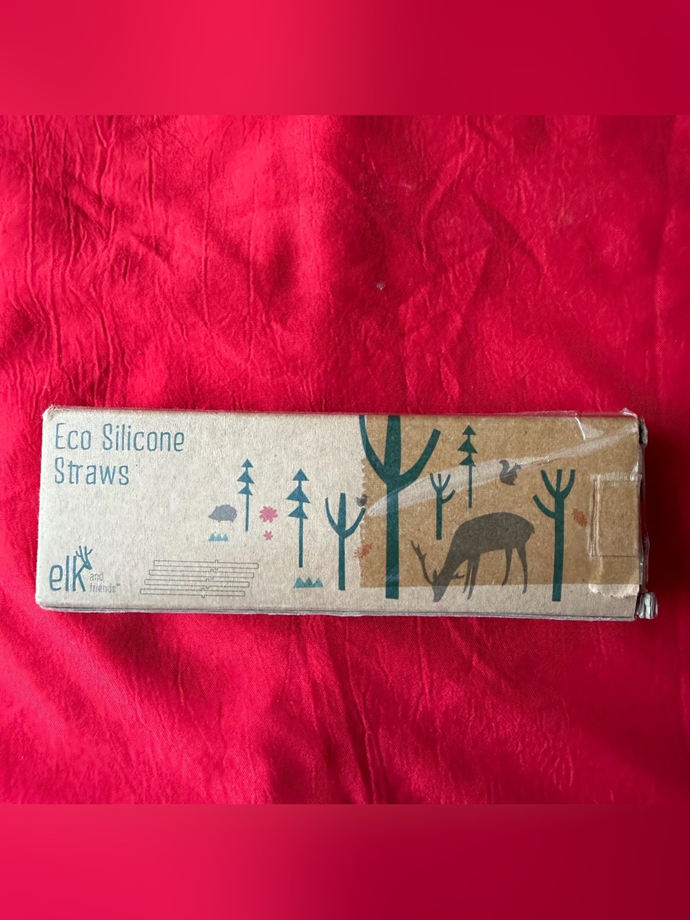 Elk & Friends Eco-Friendly Silicone Straws